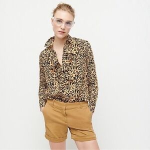 NWT *J. CREW* 7” CHINO Shorts … *HONEY BROWN* … Size: 4